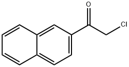 Ethanone, 2-chloro-1-(2-naphthalenyl)- (9CI) Struktur