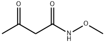 Butanamide, N-methoxy-3-oxo- (9CI) Struktur