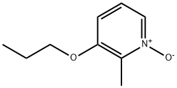 Pyridine, 2-methyl-3-propoxy-, 1-oxide (9CI) Struktur