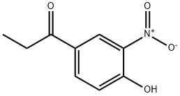 3-nitro-4-hydroxypropiophenone  Struktur