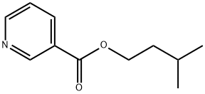 isopentyl nicotinate Struktur