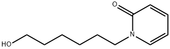 omega-hydroxyhexylpyridone-2 Struktur