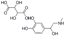 Epinephrine bitartrate Structure