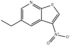 5-Ethyl-3-nitrothieno[2,3-b]pyridine Struktur