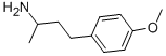 1(P-METHOXYPHENYL)-3-BUTYLAMINE Struktur