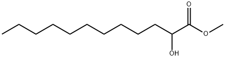 METHYL 2-HYDROXYDODECANOATE Struktur