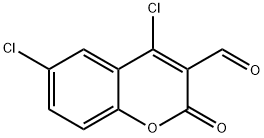 4 6-DICHLORO-3-FORMYLCOUMARIN  97 Struktur