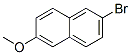 2-Bromo-6-methoxynaphthalene Struktur