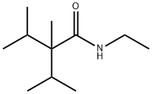 N-ethyl-2-isopropyl-2,3-dimethylbutyramide  Struktur