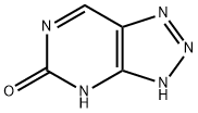 5H-1,2,3-Triazolo[4,5-d]pyrimidin-5-one, 1,4-dihydro- (9CI) Struktur