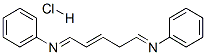 N,N'-pent-2-ene-1,5-diylidenedianiline hydrochloride Struktur