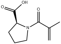 N-Methacryloyl-L-proline Struktur