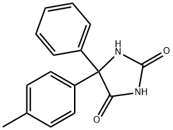 5-(4-METHYLPHENYL)-5-PHENYLHYDANTOIN Struktur