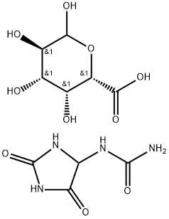 ALLANTOIN GALACTURONIC ACID Struktur