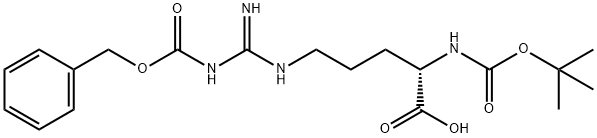 BOC-ARG(Z)-OH Struktur