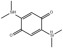 2,5-Cyclohexadiene-1,4-dione, 2,5-bis(dimethylsilyl)- (9CI) Struktur