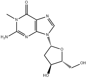 N1-METHYL-2'-DEOXYGUANOSINE Struktur