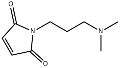 1-(3-Dimethylaminopropyl)-1H-pyrrole-2,5-dione  Struktur