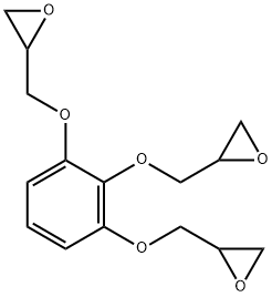 1,2,3-tris(2,3-epoxypropoxy)benzene Struktur