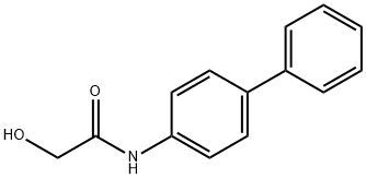 N-(1,1'-Biphenyl)-4-yl-2-hydroxyacetamide Struktur