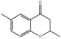 2,6-Dimethyl-2,3-dihydro-4H-1-benzopyran-4-one Struktur