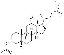 12-KETOLITHOCHOLIC ACID ACETATE, METHYL ESTER Struktur