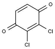 2,3-Dichloro-1,4-benzoquinone Struktur