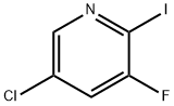 5-chloro-3-fluoro-2-iodopyridine Struktur