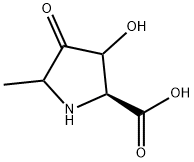 Proline, 3-hydroxy-5-methyl-4-oxo- (9CI) 結(jié)構(gòu)式