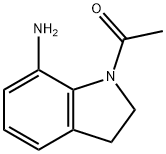 1-ACETYL-7-AMINO-2,3-DIHYDRO-(1H)-INDOLE Struktur