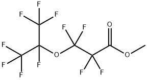 METHYL 3-(HEPTAFLUOROISOPROPOXY)TETRAFLUOROPROPIONATE Struktur