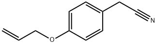 Benzeneacetonitrile, 4-(2-propenyloxy)- (9CI) Struktur