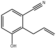 Benzonitrile, 3-hydroxy-2-(2-propenyl)- (9CI) Struktur