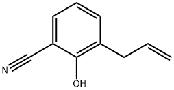 Benzonitrile, 2-hydroxy-3-(2-propenyl)- (9CI) Struktur