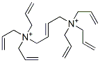 triprop-2-enyl-[(E)-4-triprop-2-enylammoniobut-2-enyl]azanium Struktur