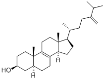 8(9), (5-ALPHA)-CHOLESTEN-24-METHYLENE-3-BETA-OL Struktur