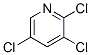 2,3,5-trichloro pyridine Struktur