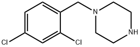 1-(2,4-DICHLOROBENZYL)PIPERAZINE Struktur