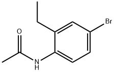 4-BROMO-2-ETHYLACETANILIDE Struktur