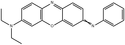 7-Diethylamino-N-phenyl-3H-phenoxazin-3-imine Struktur