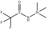 Trifluoro-N-(trimethylsilyl)methanesulfinamide Struktur