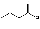 Butanoyl chloride, 2,3-dimethyl- Struktur