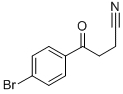 4-(4-BROMOPHENYL)-4-OXOBUTYRONITRILE Struktur