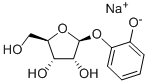 2-Hydroxyphenyl-beta-D-ribofuranosidesodiumsalt Struktur