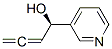 3-Pyridinemethanol,alpha-1,2-propadienyl-,(alphaR)-(9CI) Struktur