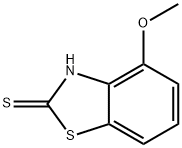 2(3H)-Benzothiazolethione,4-methoxy-(9CI), 51793-98-7, 結(jié)構(gòu)式