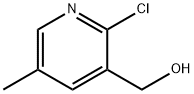 (2-Chloro-5-methylpyridin-3-yl)methanol Struktur