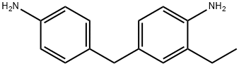 4-[(4-aminophenyl)methyl]-2-ethylaniline Struktur