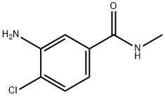 3-amino-4-chloro-N-methylbenzamide Struktur