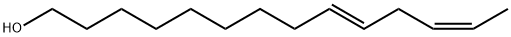 Z,E-9,12-TETRADECADIEN-1-OL Structure
